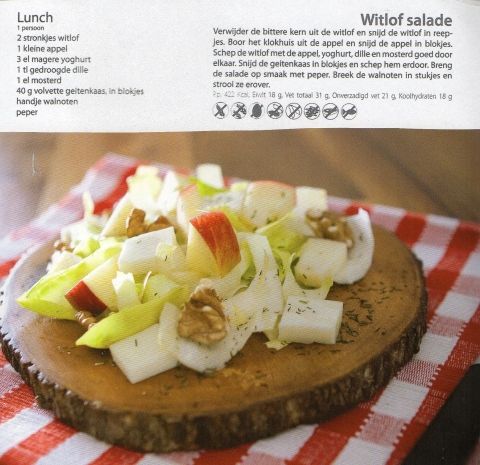 Witlof Salade voor Lunch